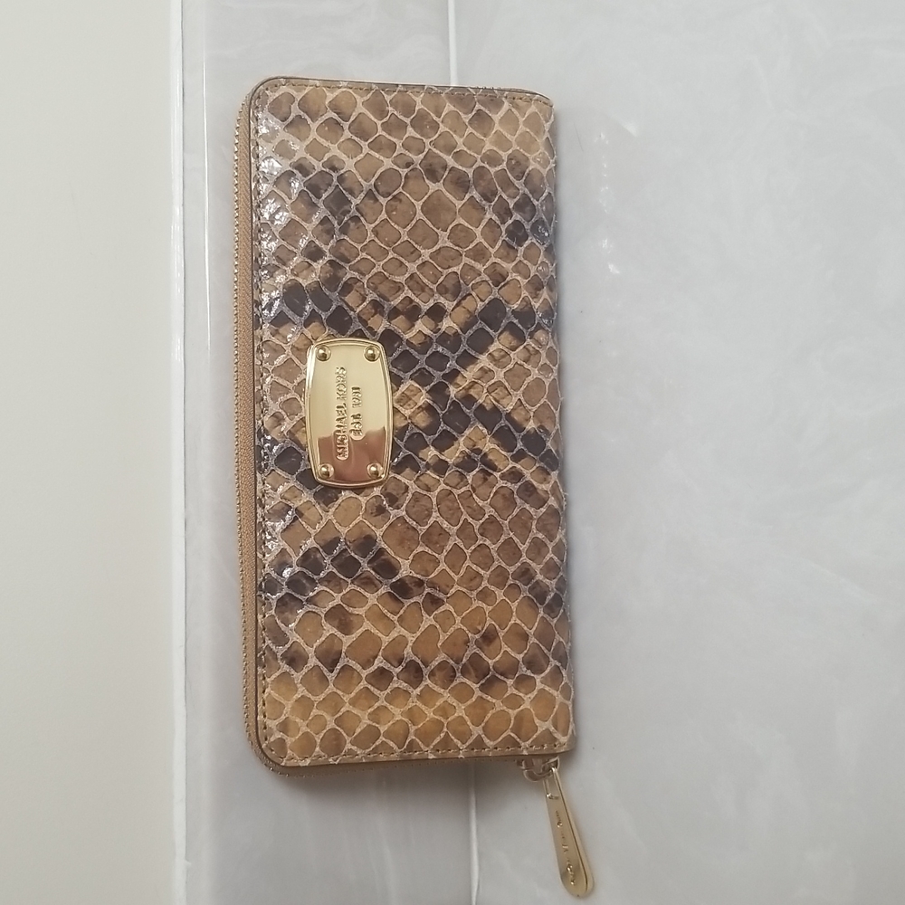 Michael Kors Snakeskin Wallet